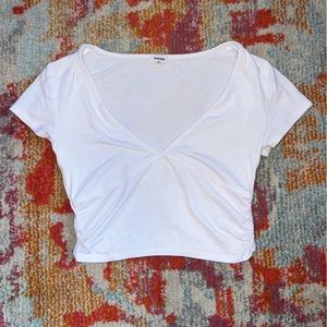 garage - white short sleeve